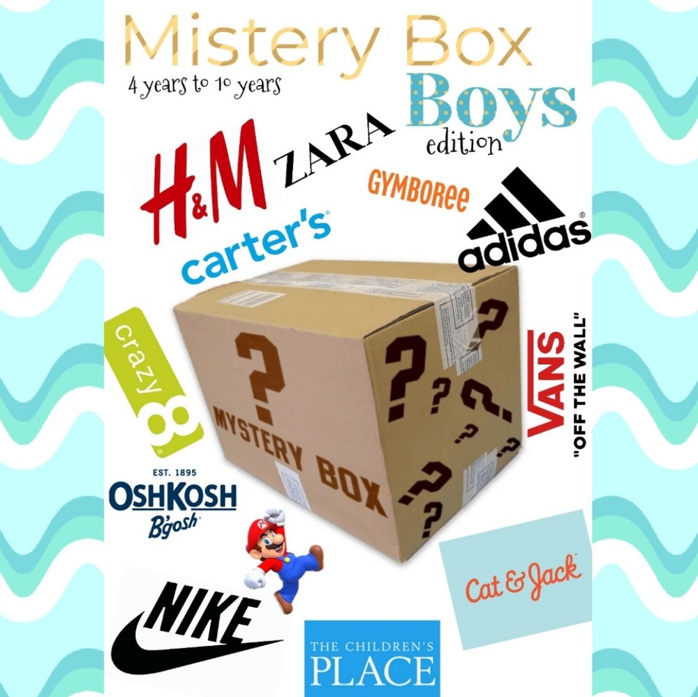 Random Boy 5/7years - 6/8y - 10-12y Mistery Bag